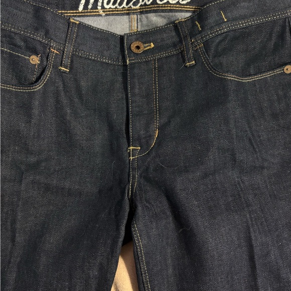 NWOT Madewell Jeans Boot Legger 30 X 32 Excellent condition Pressed Seam - Picture 13 of 13